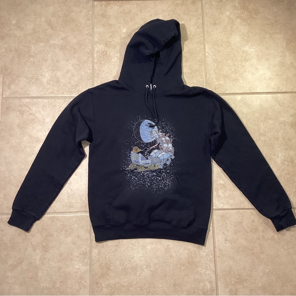 Black Sweatshirt Darth Vader Claus